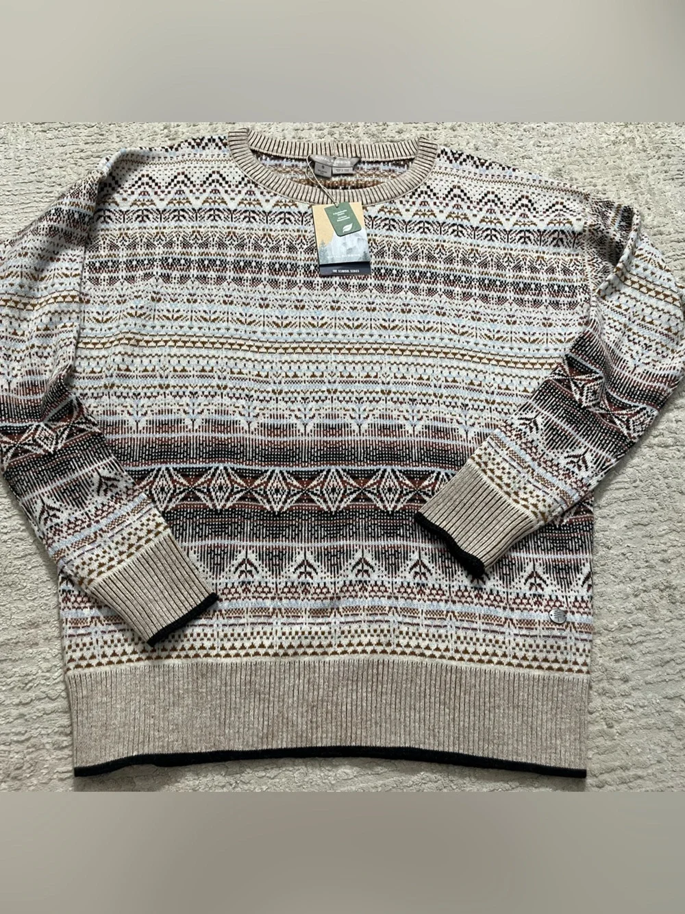NWT Royal Robbins Westlands Relaxed Pullover Wool Blend Sweater